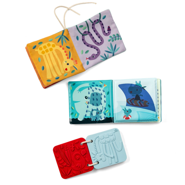 LILLIPUTIENS. Σετ 3 υφασμάτινα βιβλία δραστηριοτήτων Jack