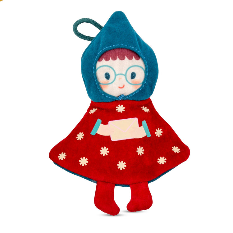 LILLIPUTIENS. Christmas Decoration - Reversible Glow-in-the-Dark Fabric Elf Lilli