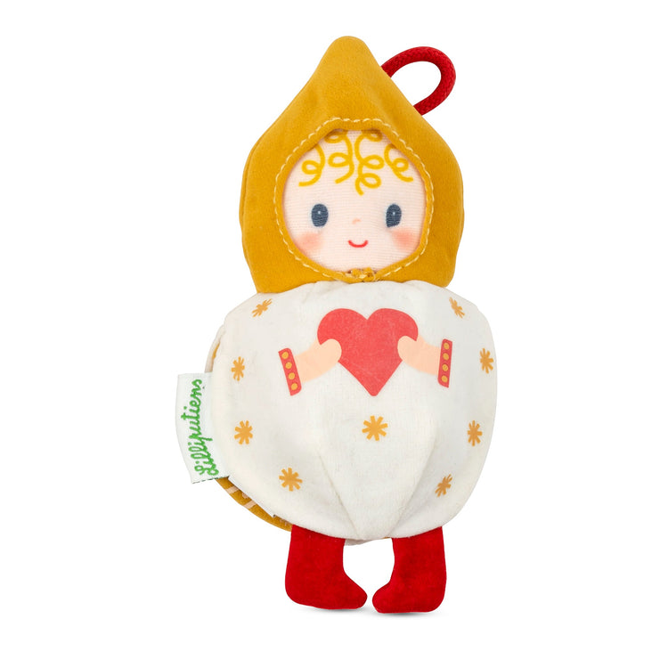 LILLIPUTIENS. Christmas Decoration - Reversible Glow-in-the-Dark Fabric Elf Mimmi