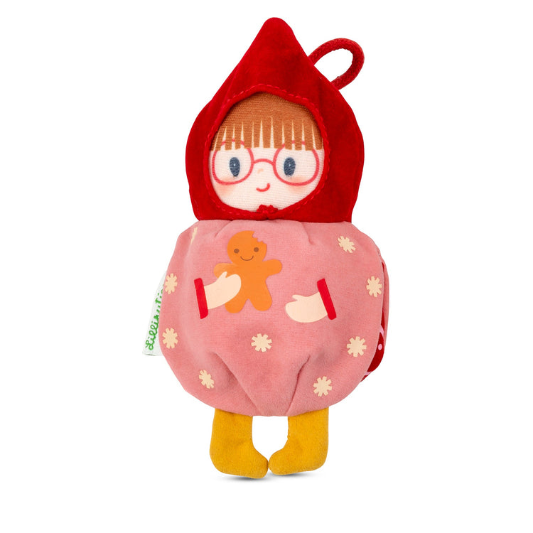 LILLIPUTIENS. Christmas Decoration - Reversible Glow-in-the-Dark Fabric Elf Bibbi