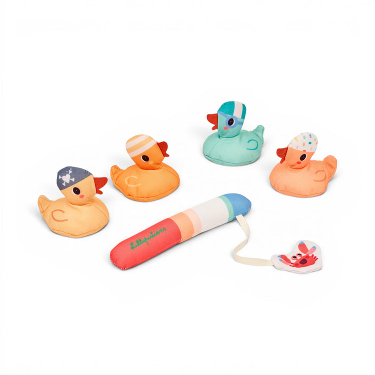LILLIPUTIENS. Fishing game Gaspard the Duck