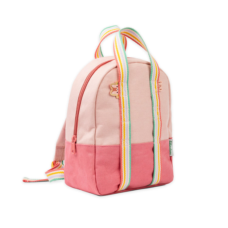 LILLIPUTIENS. Raspberry pink backpack Mix & Match