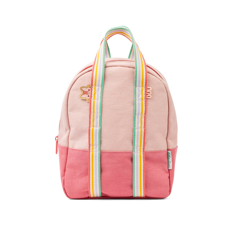 LILLIPUTIENS. Raspberry pink backpack Mix & Match
