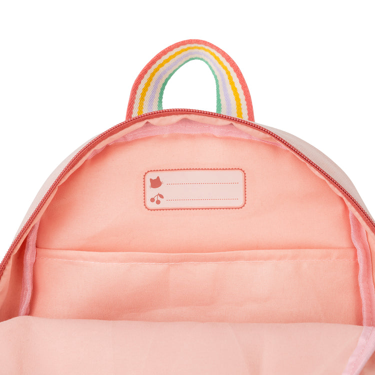 LILLIPUTIENS. Raspberry pink backpack Mix & Match