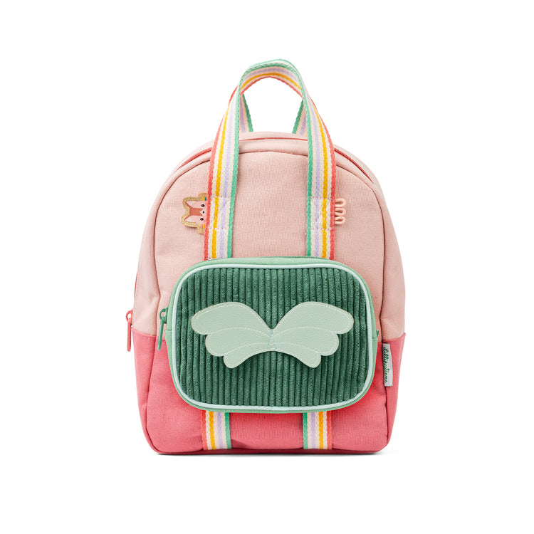 LILLIPUTIENS. Raspberry pink backpack Mix & Match