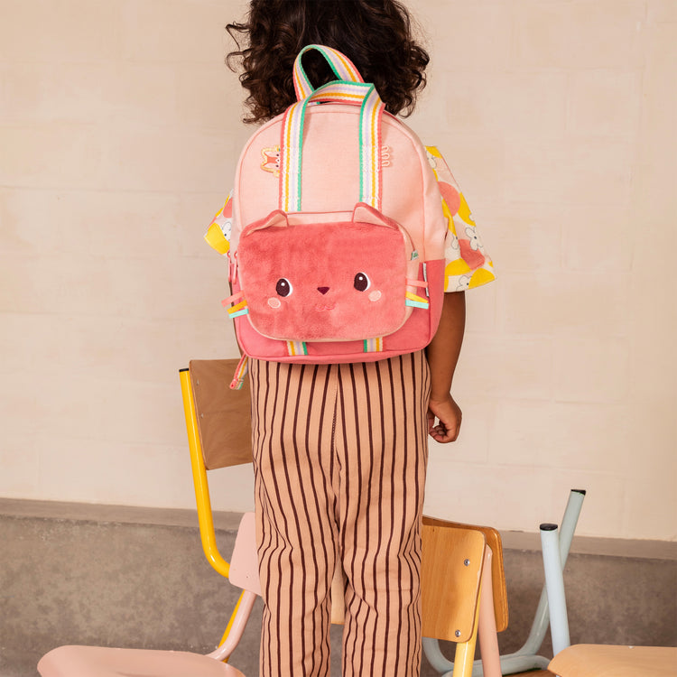 LILLIPUTIENS. Raspberry pink backpack Mix & Match