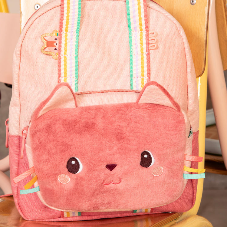 LILLIPUTIENS. Raspberry pink backpack Mix & Match