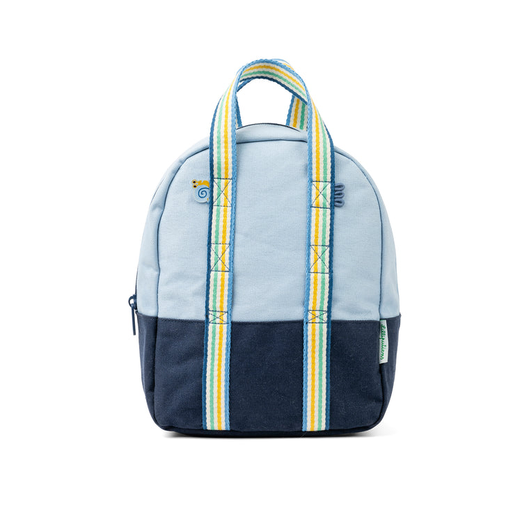 LILLIPUTIENS. Ocean blue backpack Mix & Match
