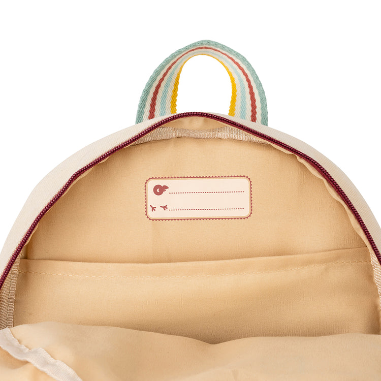 LILLIPUTIENS. Amber beige backpack Mix & Match