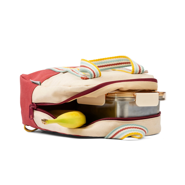 LILLIPUTIENS. Amber beige backpack Mix & Match