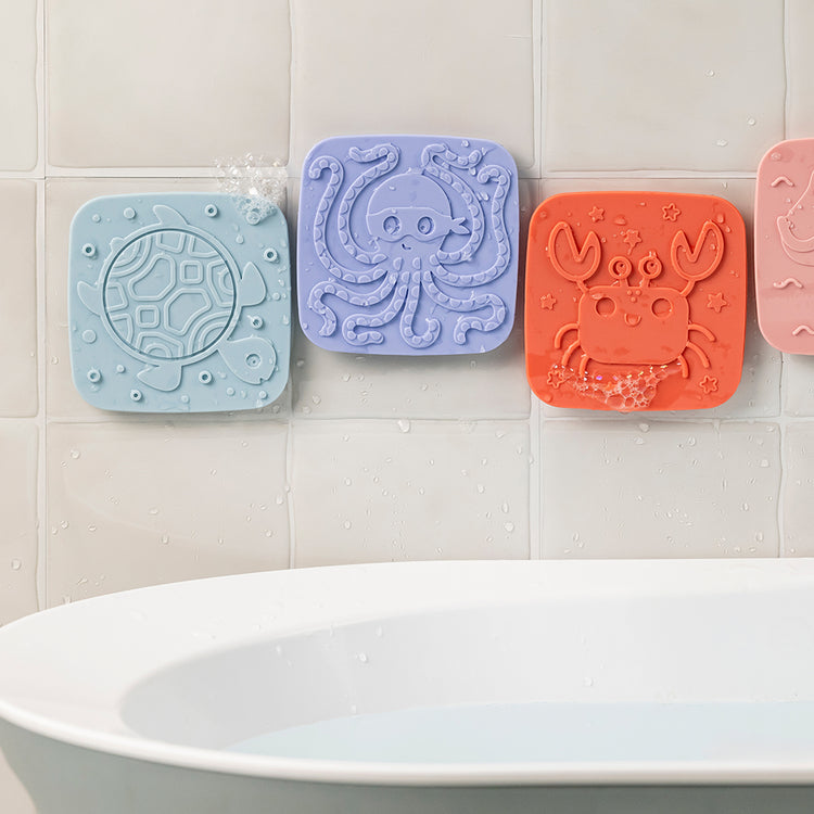 LILLIPUTIENS. Five sensory bath tiles