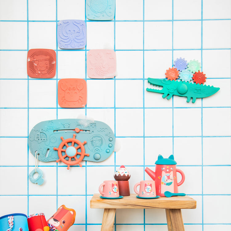 LILLIPUTIENS. Bath panel Pirate ship