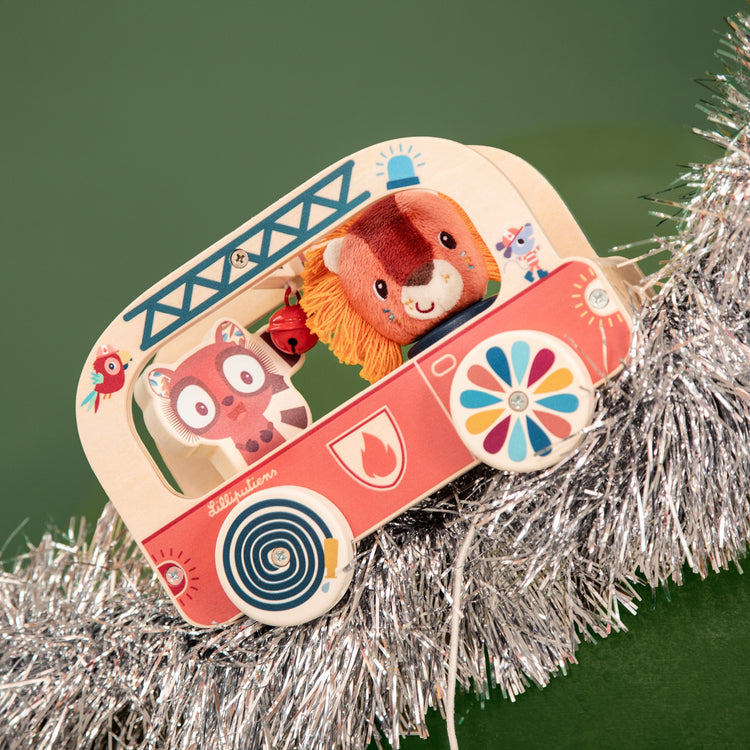 LILLIPUTIENS. Lena the Unicorn Magic Wooden Bus
