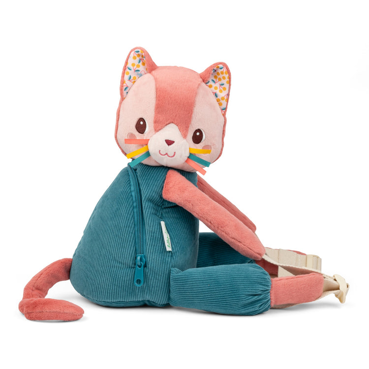 LILLIPUTIENS. Soft backpack Jeanne the cat