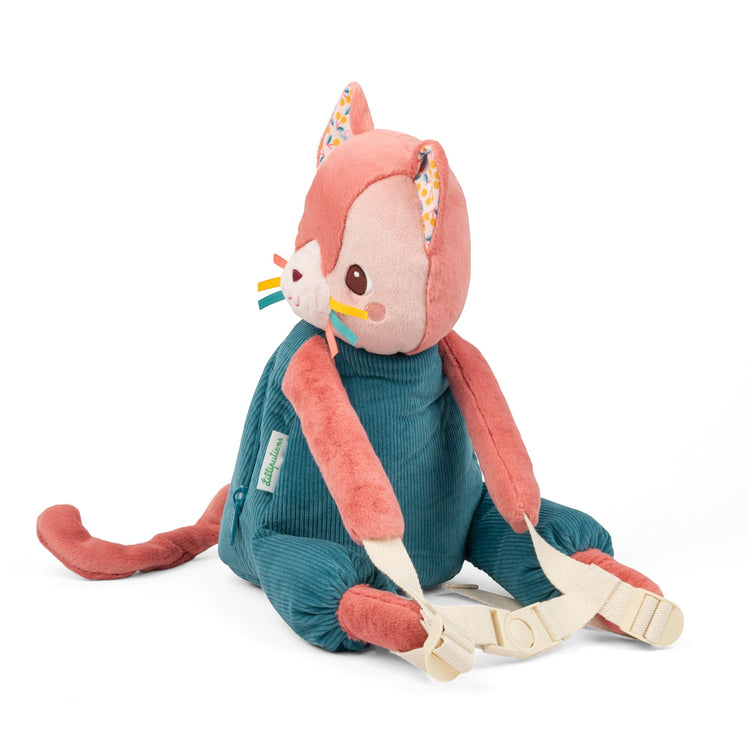 LILLIPUTIENS. Soft backpack Jeanne the cat