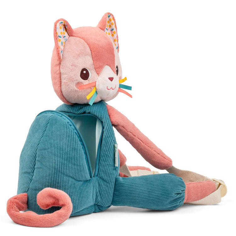 LILLIPUTIENS. Soft backpack Jeanne the cat