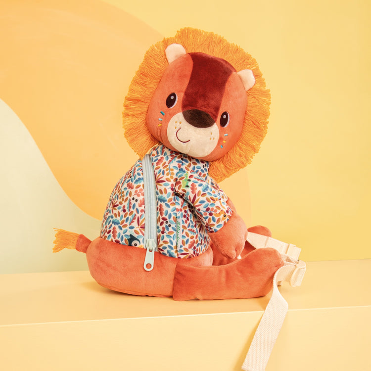 LILLIPUTIENS. Soft backpack Jack the lion