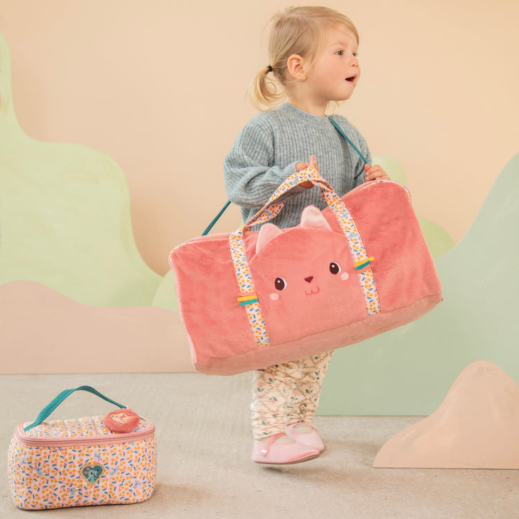 LILLIPUTIENS. Jeanne the Cat Weekend Bag