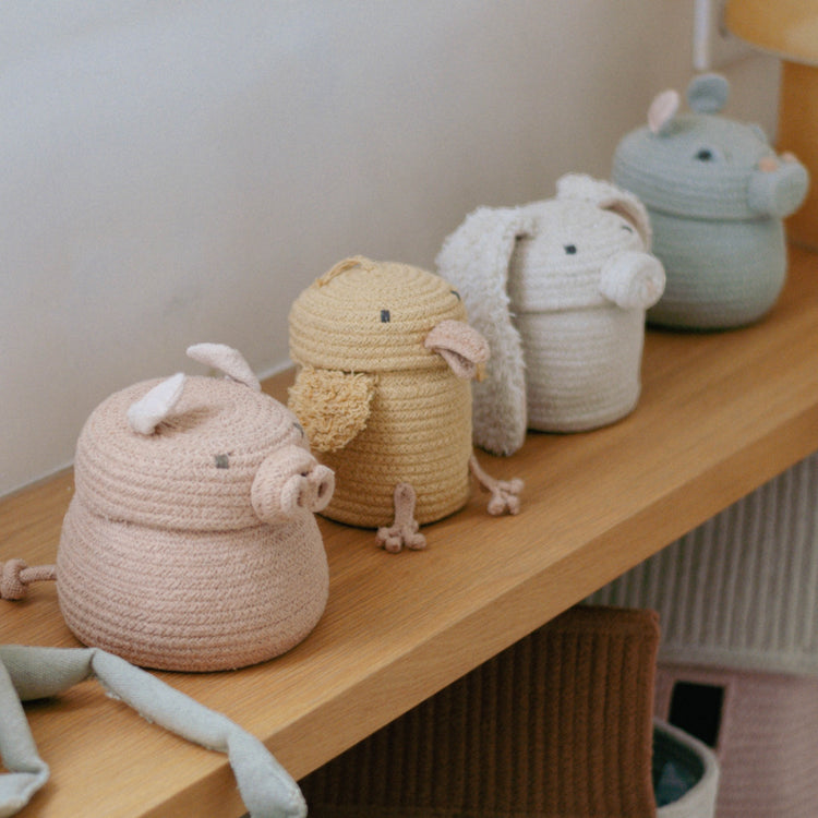 Lorena Canals. Basket Mini Henry the Hippo