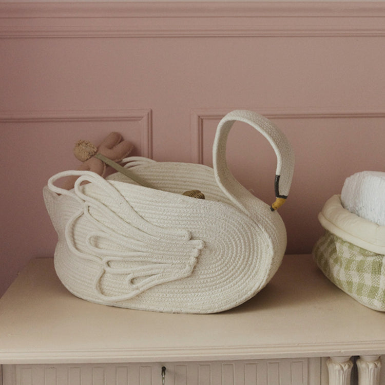 Lorena Canals. Καλάθι αποθήκευσης Κύκνος 55x25x29 εκ.