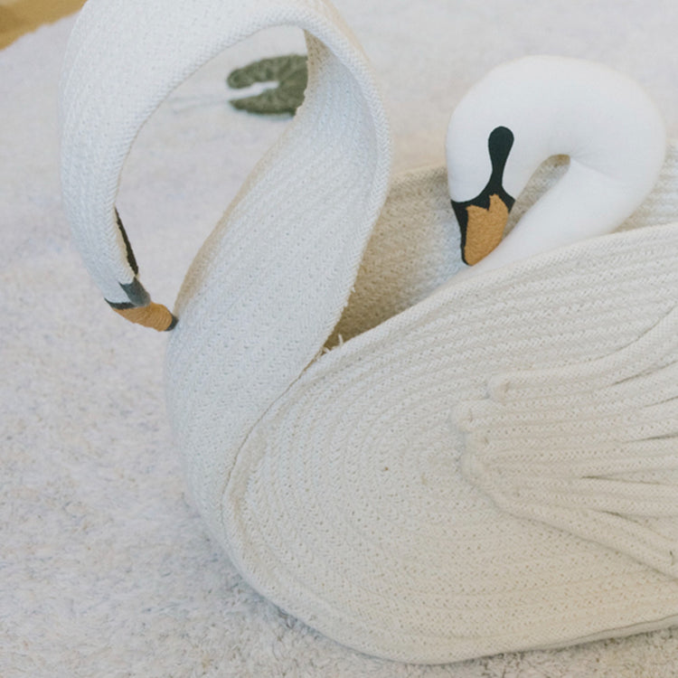 Lorena Canals. Καλάθι αποθήκευσης Κύκνος 55x25x29 εκ.