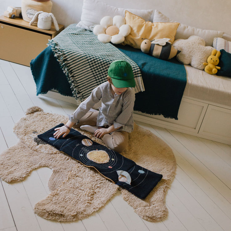 Lorena Canals. Washable Animal Rug Bear 120x122