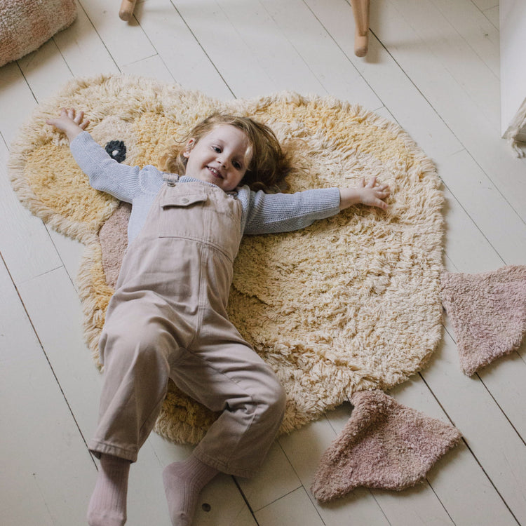 Lorena Canals. Washable Animal Rug Ducky 95x120