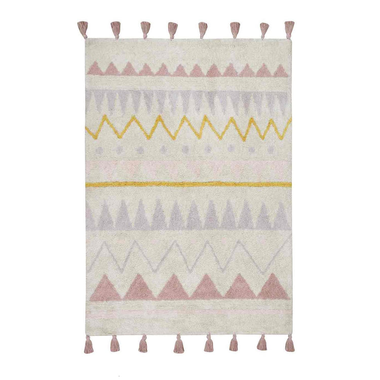 Lorena Canals. Χαλί δωματίου Azteca Natural Vintage Nude. 140X200