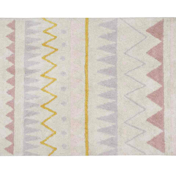 Lorena Canals. Χαλί δωματίου Azteca Natural Vintage Nude. 140X200