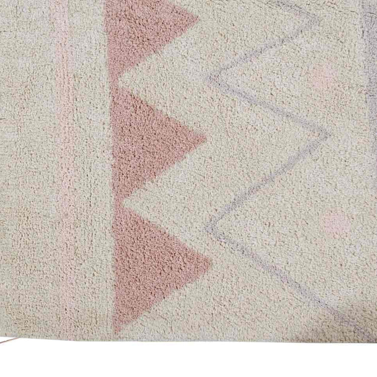 Lorena Canals. Χαλί δωματίου Azteca Natural Vintage Nude. 140X200