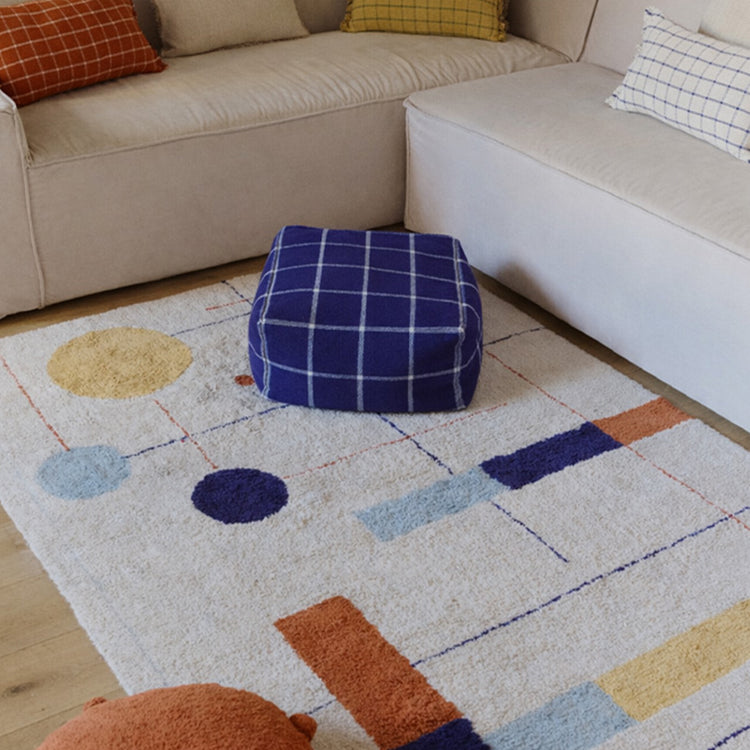 Lorena Canals. Washable Rug Geometrical Shapes 120x160 cm
