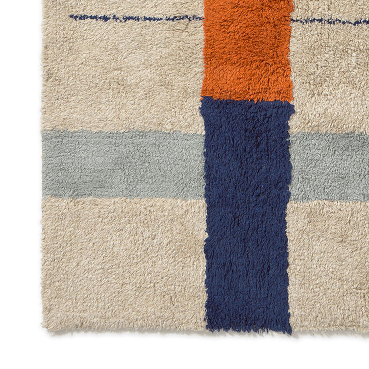 Lorena Canals. Washable Rug Geometrical Shapes 120x160 cm