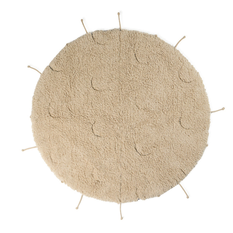 Lorena Canals. Washable Rug Moon Multishape 100 cm