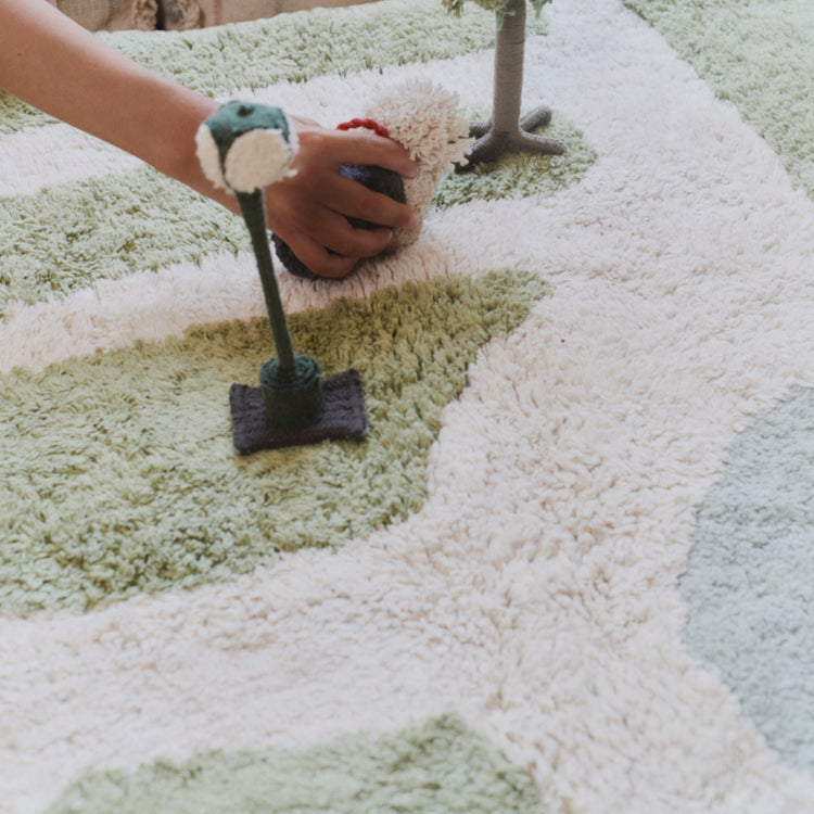 Lorena Canals. Washable Play Rug Hyde Park 90x130 cm