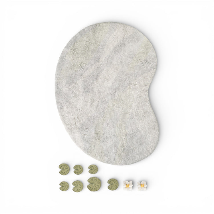 Lorena Canals. Washable Play Rug Swan Lake 130x170 cm