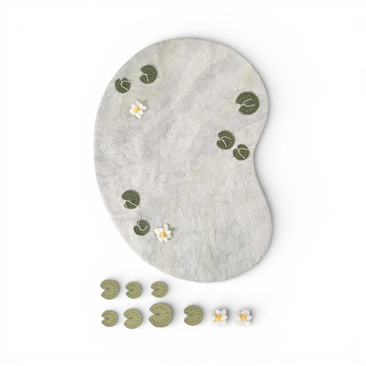 Lorena Canals. Washable Play Rug Swan Lake 130x170 cm