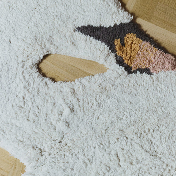 Lorena Canals. Washable Swan Rug 120x100 cm