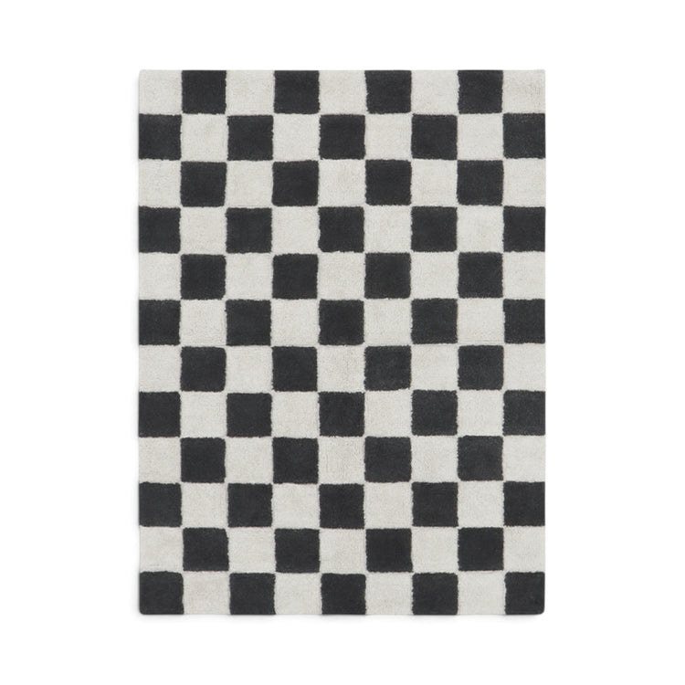 Lorena Canals. Χαλί δωματίου Kitchen Tiles Dark Grey 90x130 εκ.