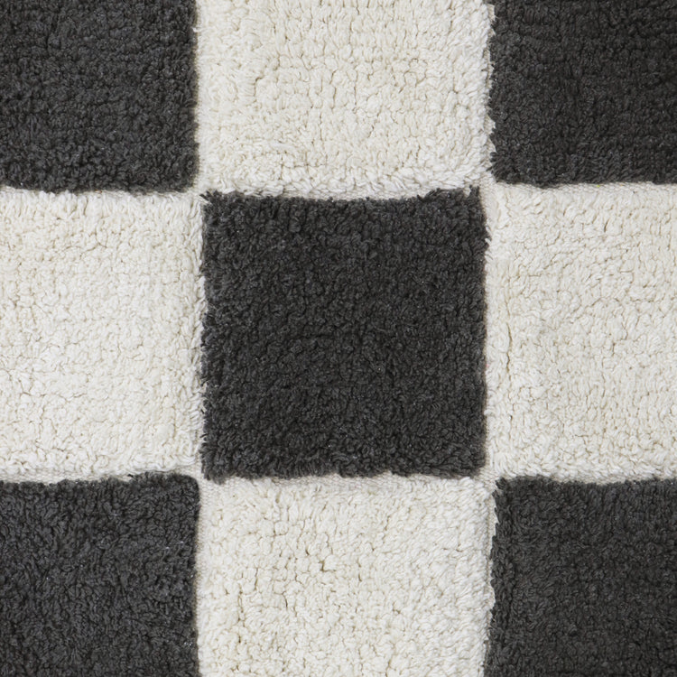 Lorena Canals. Χαλί δωματίου Kitchen Tiles Dark Grey 90x130 εκ.
