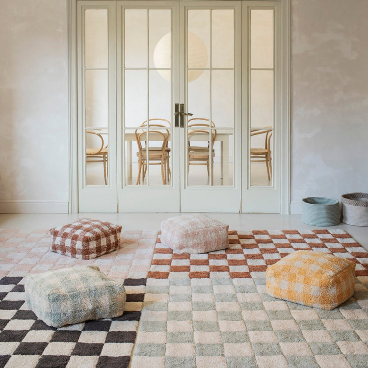 Lorena Canals. Washable rug Kitchen Tiles Dark grey 120 x 160 cm