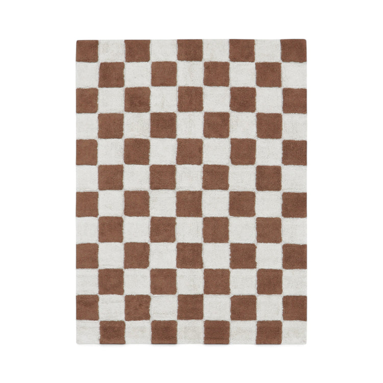 Lorena Canals. Washable rug Kitchen Tiles Toffee 140x200 cm