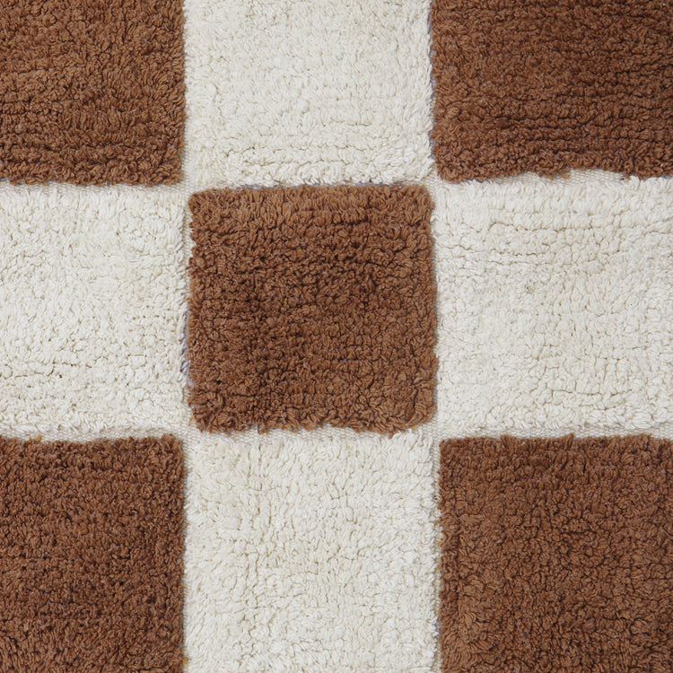 Lorena Canals. Washable rug Kitchen Tiles Toffee 140x200 cm
