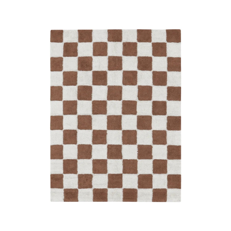 Lorena Canals. Washable rug Kitchen Tiles Toffee 120 x 160 cm