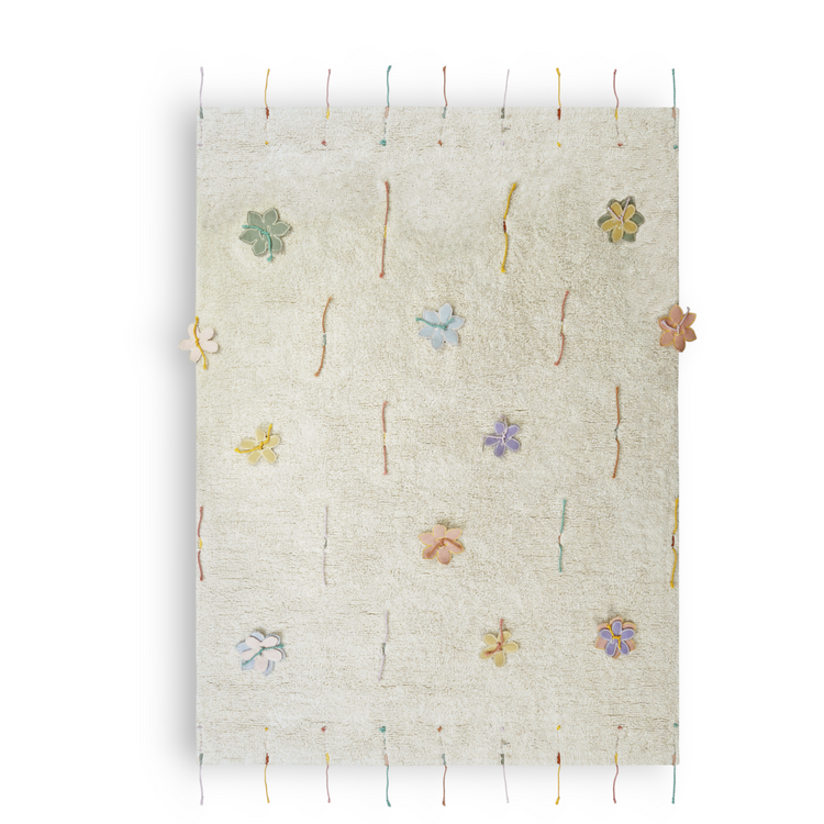 Lorena Canals. Play rug Wildflowers 120 x 160 cm