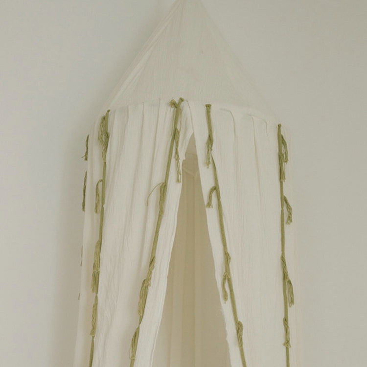 Lorena Canals. Canopy Crepe Swan Ivory 245x50 cm
