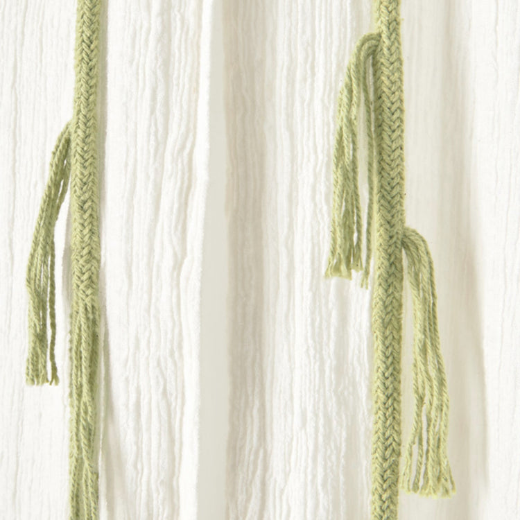 Lorena Canals. Canopy Crepe Swan Ivory 245x50 cm