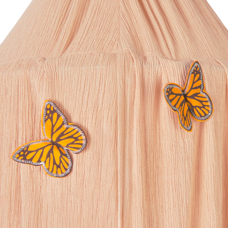 Lorena Canals. Canopy Crepe Swan Rose 245x50 cm