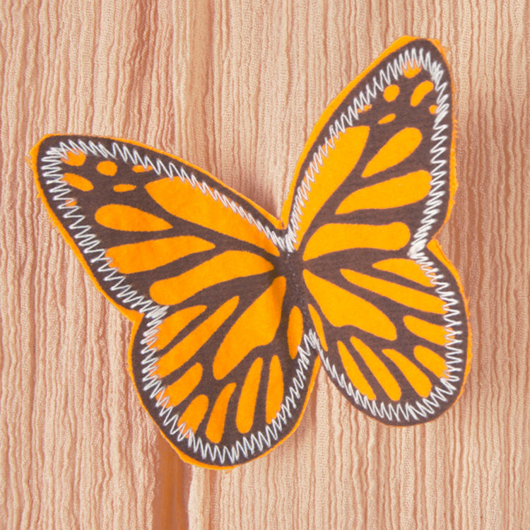 Lorena Canals. Canopy Crepe Swan Rose 245x50 cm