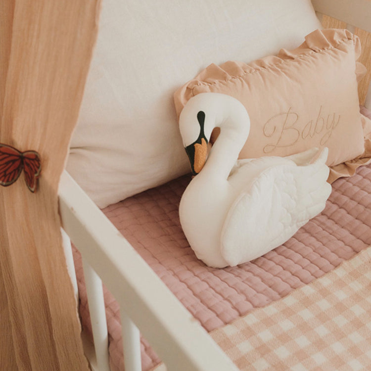 Lorena Canals. Βρεφικό διακοσμητικό μαξιλάρι Rose 32x22 εκ.