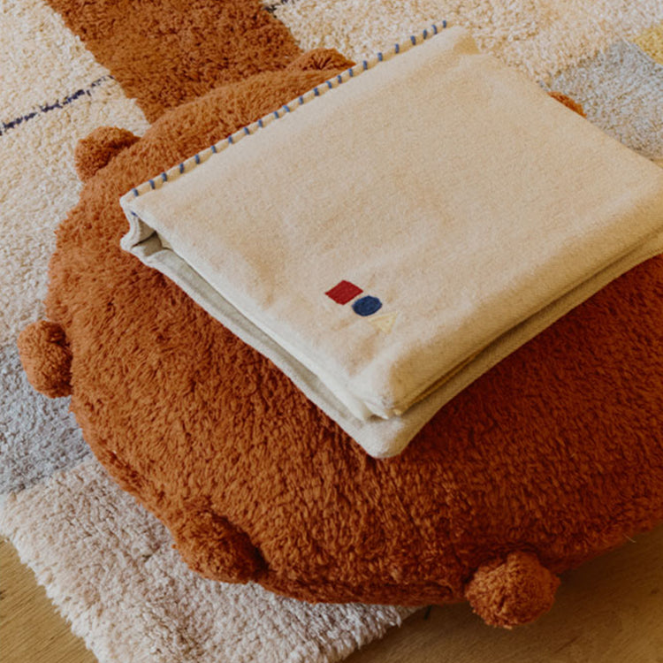 Lorena Canals. Floor cushion Bubbly Terracota 48 cm